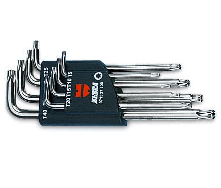Набор ключей TORX Г-образных с шаровой головкой